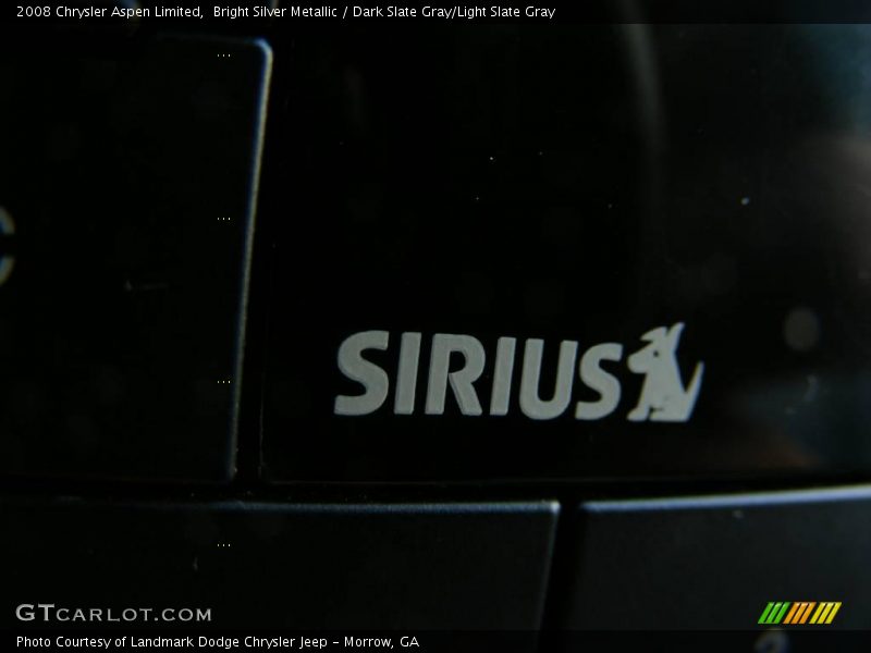 Bright Silver Metallic / Dark Slate Gray/Light Slate Gray 2008 Chrysler Aspen Limited