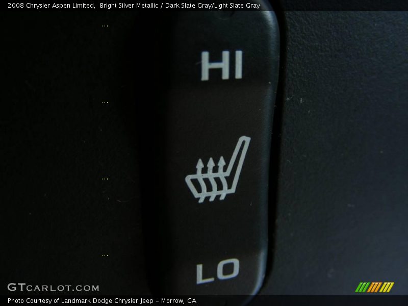 Bright Silver Metallic / Dark Slate Gray/Light Slate Gray 2008 Chrysler Aspen Limited