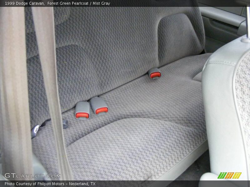 Forest Green Pearlcoat / Mist Gray 1999 Dodge Caravan