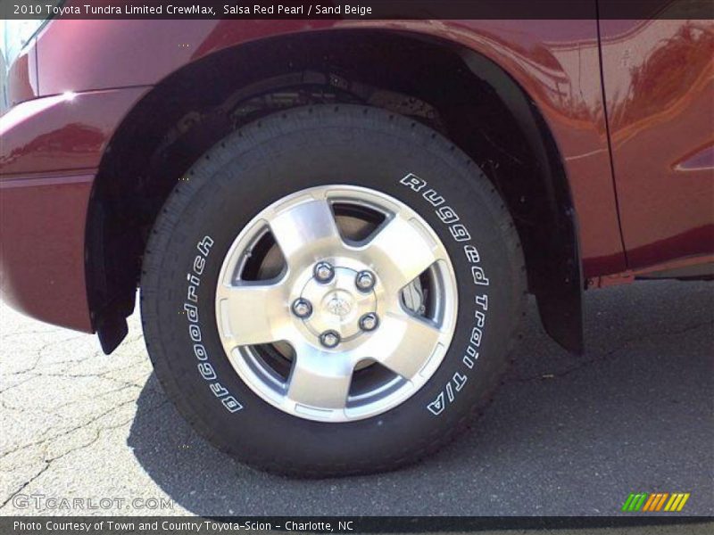 Salsa Red Pearl / Sand Beige 2010 Toyota Tundra Limited CrewMax