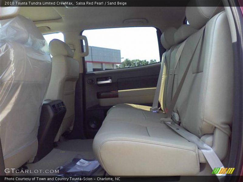 Salsa Red Pearl / Sand Beige 2010 Toyota Tundra Limited CrewMax