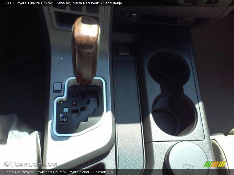 Salsa Red Pearl / Sand Beige 2010 Toyota Tundra Limited CrewMax
