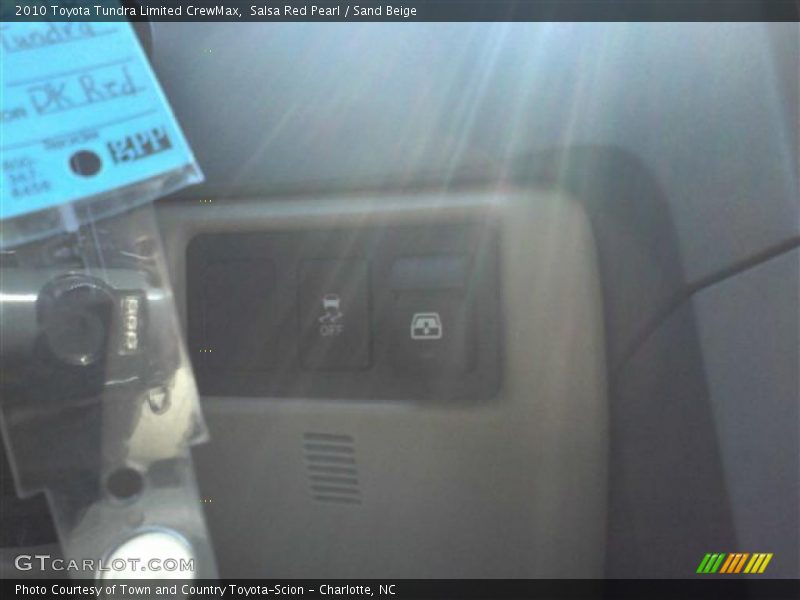 Salsa Red Pearl / Sand Beige 2010 Toyota Tundra Limited CrewMax