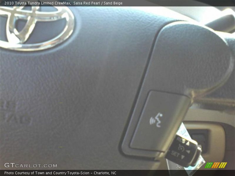 Salsa Red Pearl / Sand Beige 2010 Toyota Tundra Limited CrewMax
