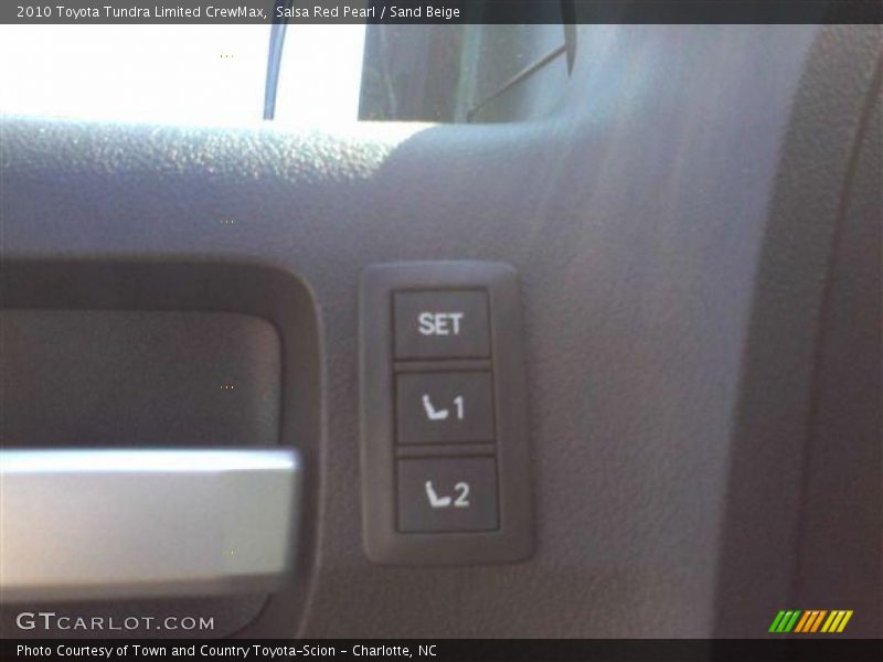 Salsa Red Pearl / Sand Beige 2010 Toyota Tundra Limited CrewMax