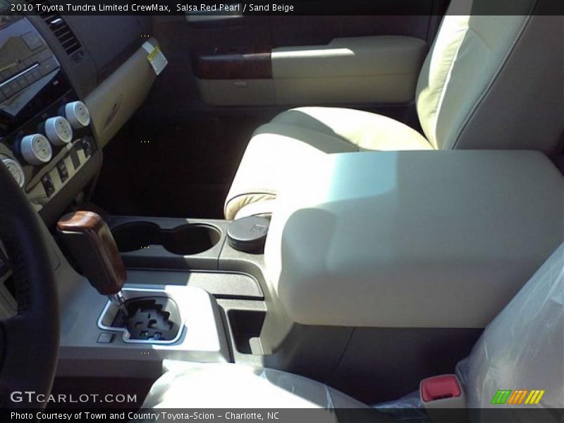 Salsa Red Pearl / Sand Beige 2010 Toyota Tundra Limited CrewMax