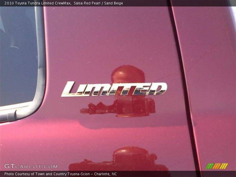 Salsa Red Pearl / Sand Beige 2010 Toyota Tundra Limited CrewMax