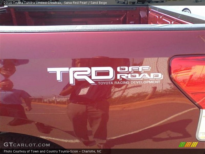 Salsa Red Pearl / Sand Beige 2010 Toyota Tundra Limited CrewMax
