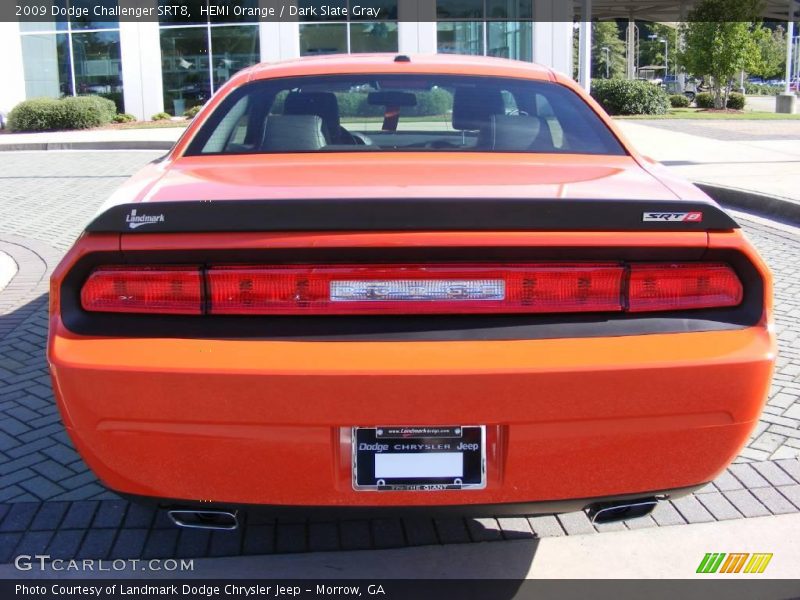 HEMI Orange / Dark Slate Gray 2009 Dodge Challenger SRT8