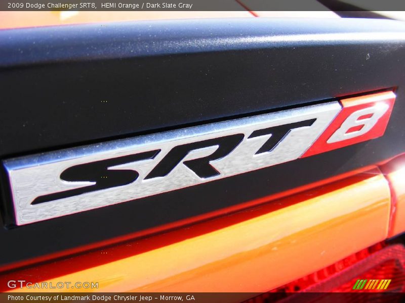 HEMI Orange / Dark Slate Gray 2009 Dodge Challenger SRT8