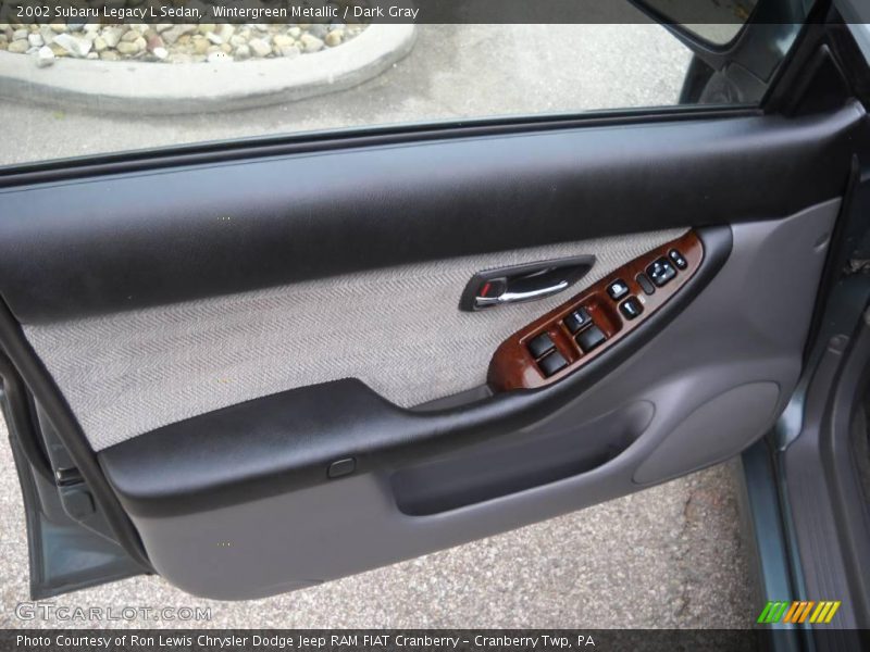 Wintergreen Metallic / Dark Gray 2002 Subaru Legacy L Sedan