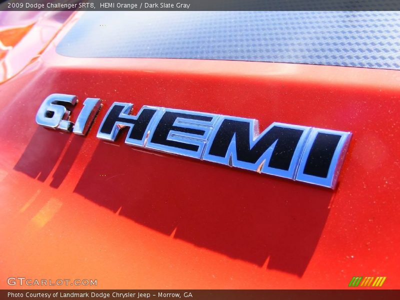 HEMI Orange / Dark Slate Gray 2009 Dodge Challenger SRT8