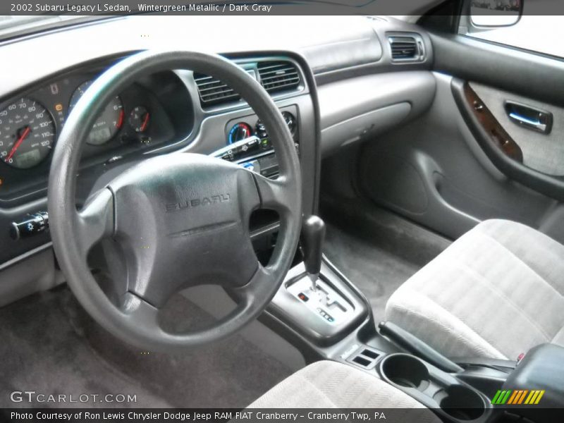 Wintergreen Metallic / Dark Gray 2002 Subaru Legacy L Sedan