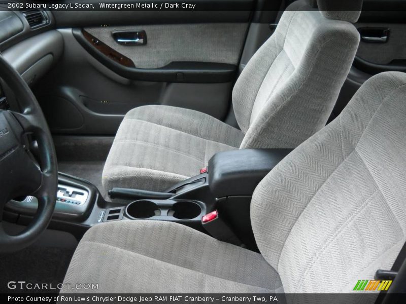 Wintergreen Metallic / Dark Gray 2002 Subaru Legacy L Sedan