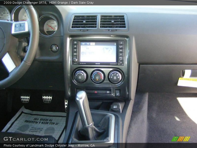 HEMI Orange / Dark Slate Gray 2009 Dodge Challenger SRT8
