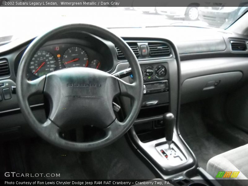 Wintergreen Metallic / Dark Gray 2002 Subaru Legacy L Sedan