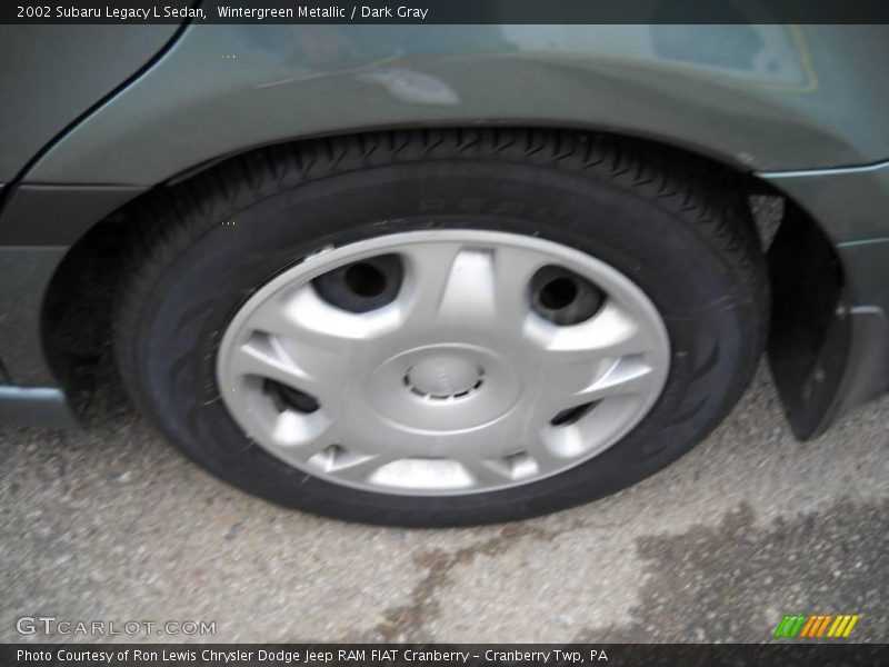 Wintergreen Metallic / Dark Gray 2002 Subaru Legacy L Sedan