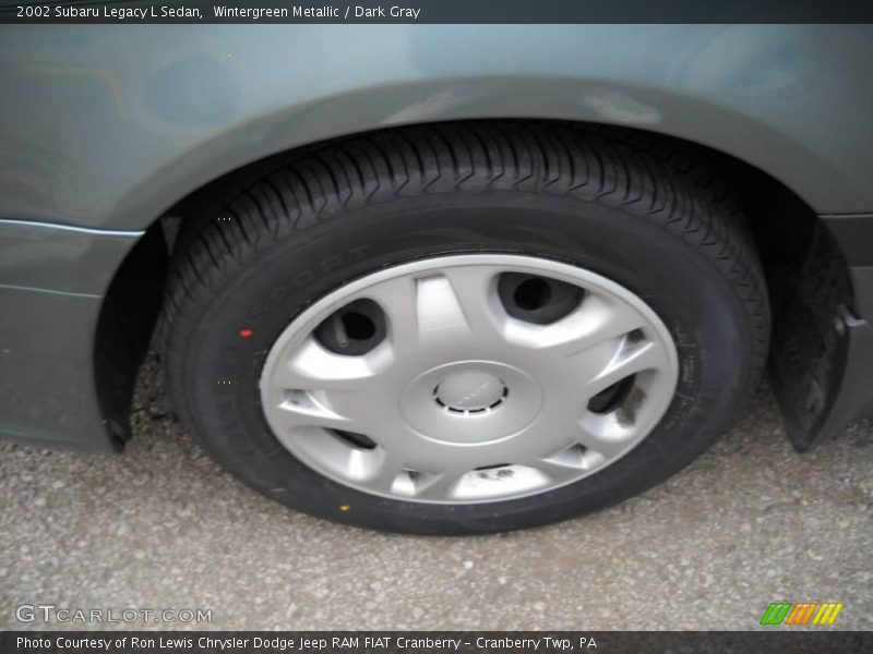 Wintergreen Metallic / Dark Gray 2002 Subaru Legacy L Sedan