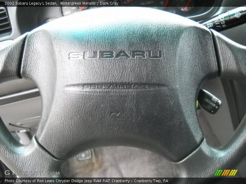Wintergreen Metallic / Dark Gray 2002 Subaru Legacy L Sedan