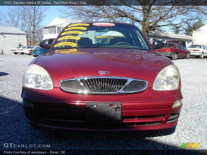 Red Rock Mica / Gray 2002 Daewoo Nubira SE Sedan