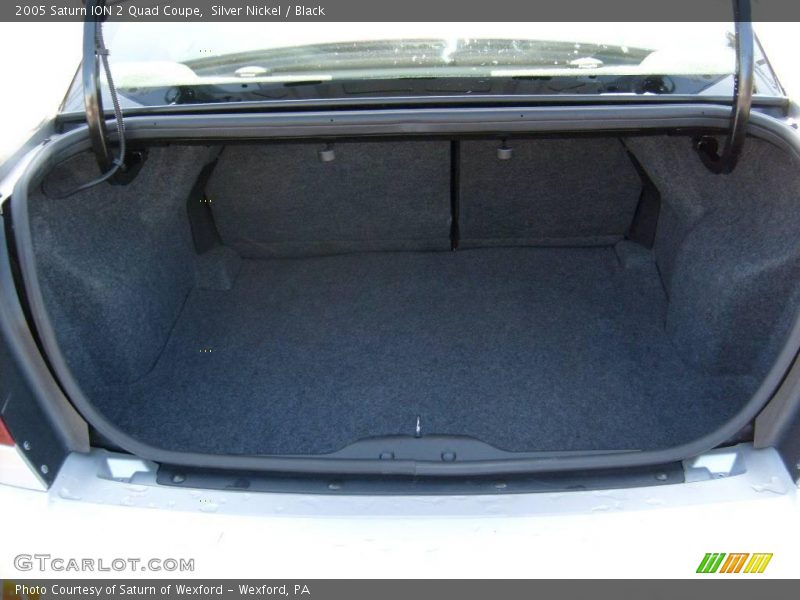 Silver Nickel / Black 2005 Saturn ION 2 Quad Coupe