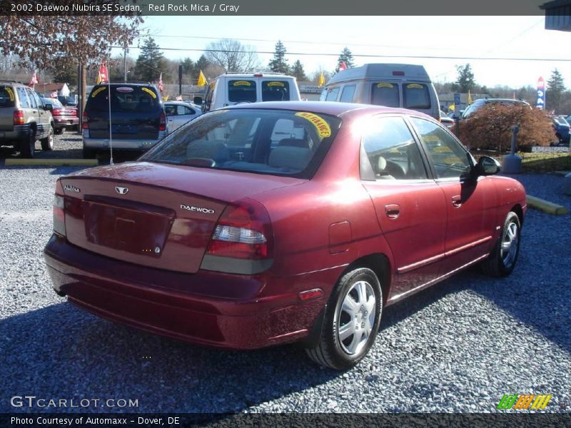 Red Rock Mica / Gray 2002 Daewoo Nubira SE Sedan