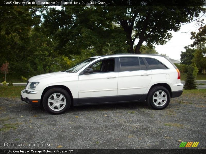 Stone White / Dark Slate Gray 2005 Chrysler Pacifica Touring AWD
