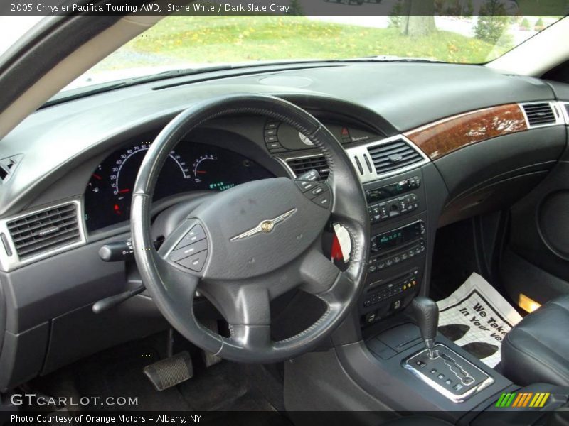 Stone White / Dark Slate Gray 2005 Chrysler Pacifica Touring AWD