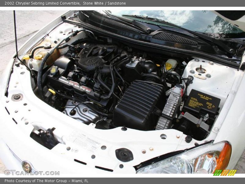 Stone White / Sandstone 2002 Chrysler Sebring Limited Convertible