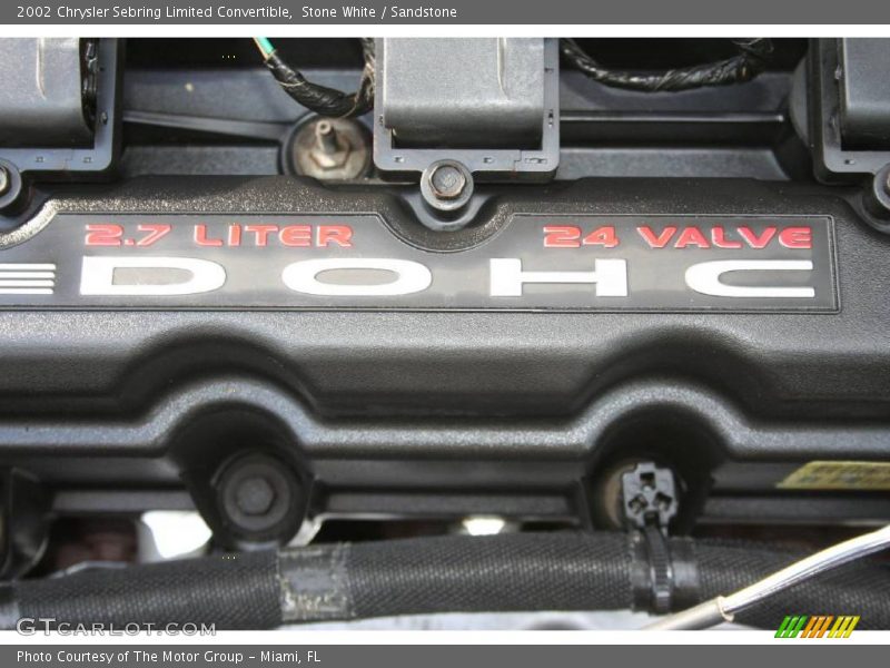 Stone White / Sandstone 2002 Chrysler Sebring Limited Convertible