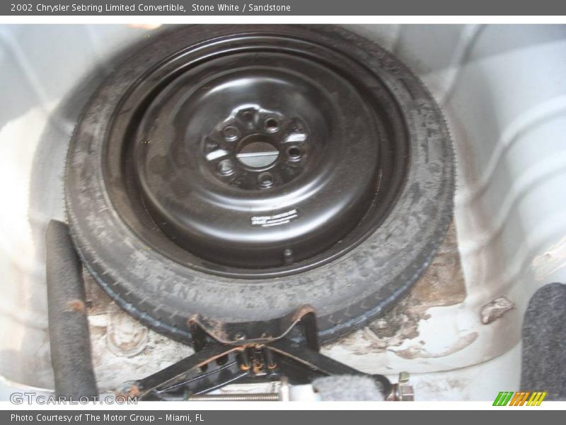 Stone White / Sandstone 2002 Chrysler Sebring Limited Convertible