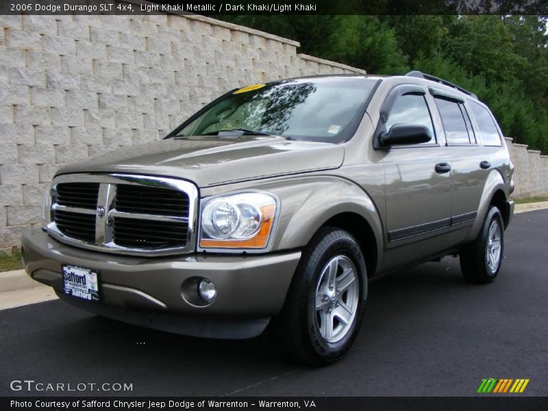 Light Khaki Metallic / Dark Khaki/Light Khaki 2006 Dodge Durango SLT 4x4