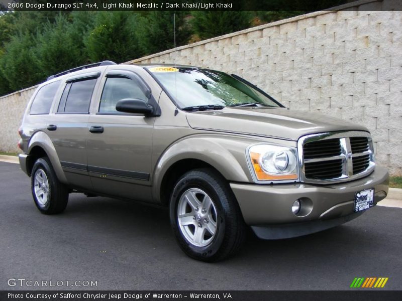 Light Khaki Metallic / Dark Khaki/Light Khaki 2006 Dodge Durango SLT 4x4