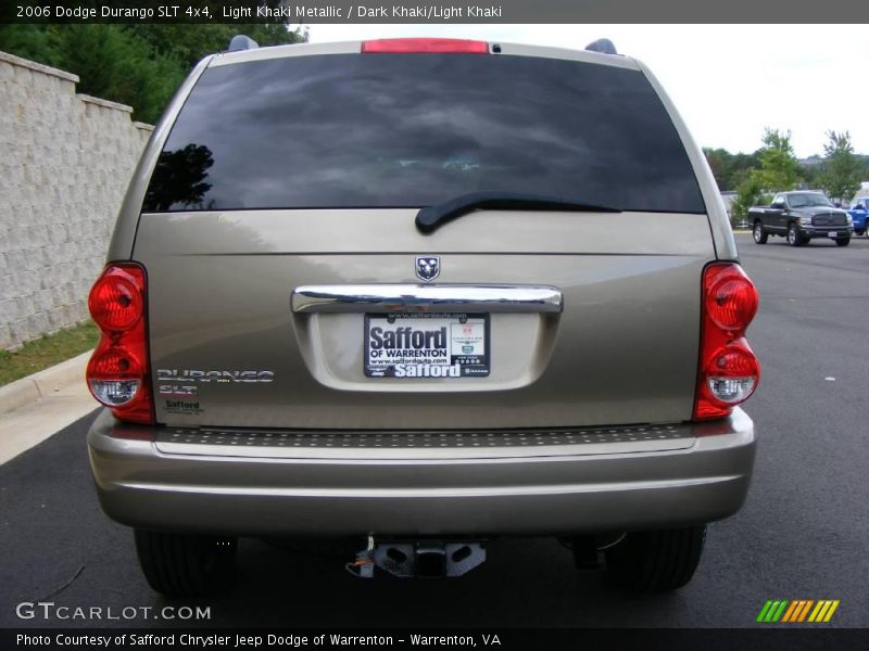 Light Khaki Metallic / Dark Khaki/Light Khaki 2006 Dodge Durango SLT 4x4