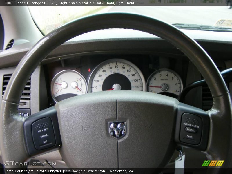 Light Khaki Metallic / Dark Khaki/Light Khaki 2006 Dodge Durango SLT 4x4