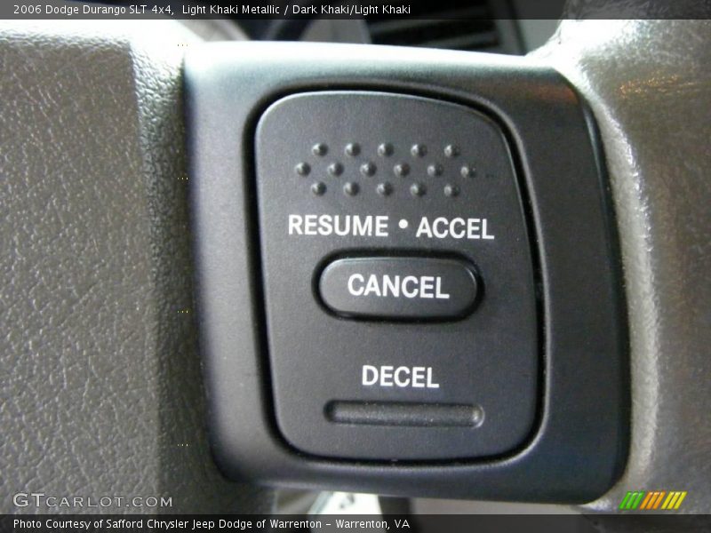 Light Khaki Metallic / Dark Khaki/Light Khaki 2006 Dodge Durango SLT 4x4
