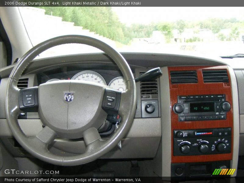 Light Khaki Metallic / Dark Khaki/Light Khaki 2006 Dodge Durango SLT 4x4