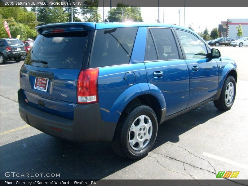 Pacific Blue / Gray 2005 Saturn VUE AWD