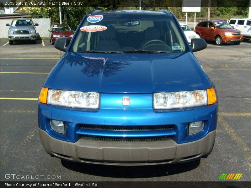 Pacific Blue / Gray 2005 Saturn VUE AWD