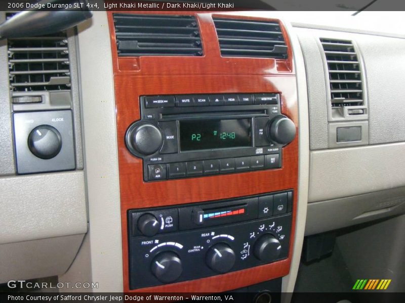 Light Khaki Metallic / Dark Khaki/Light Khaki 2006 Dodge Durango SLT 4x4