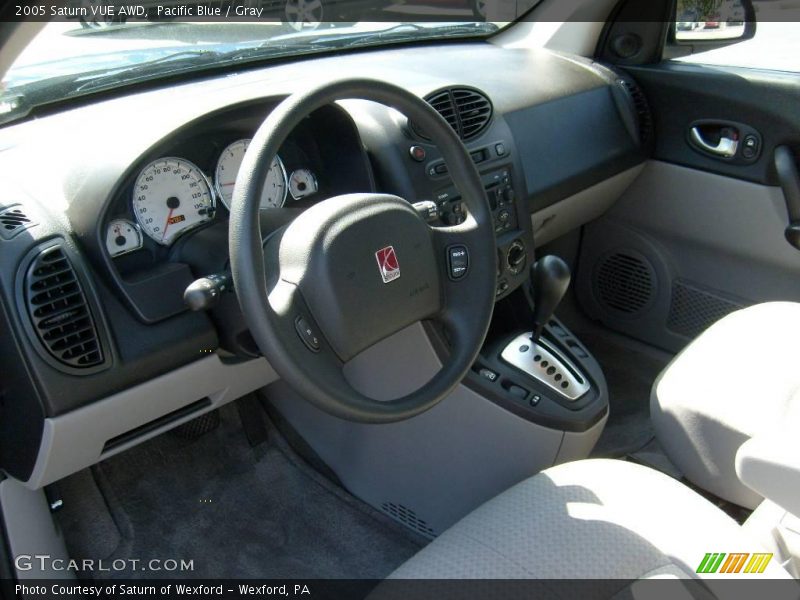 Pacific Blue / Gray 2005 Saturn VUE AWD