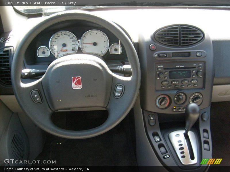Pacific Blue / Gray 2005 Saturn VUE AWD