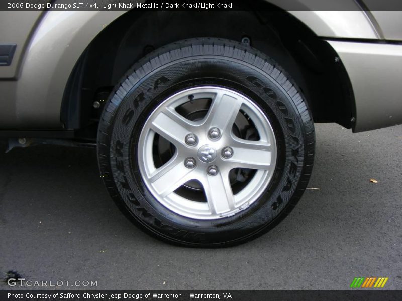 Light Khaki Metallic / Dark Khaki/Light Khaki 2006 Dodge Durango SLT 4x4