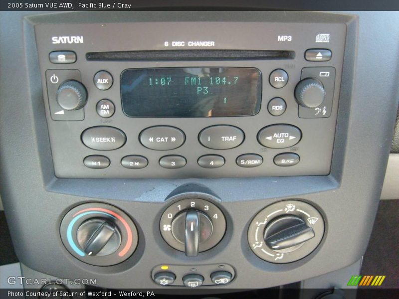 Pacific Blue / Gray 2005 Saturn VUE AWD
