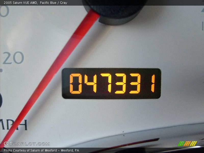 Pacific Blue / Gray 2005 Saturn VUE AWD