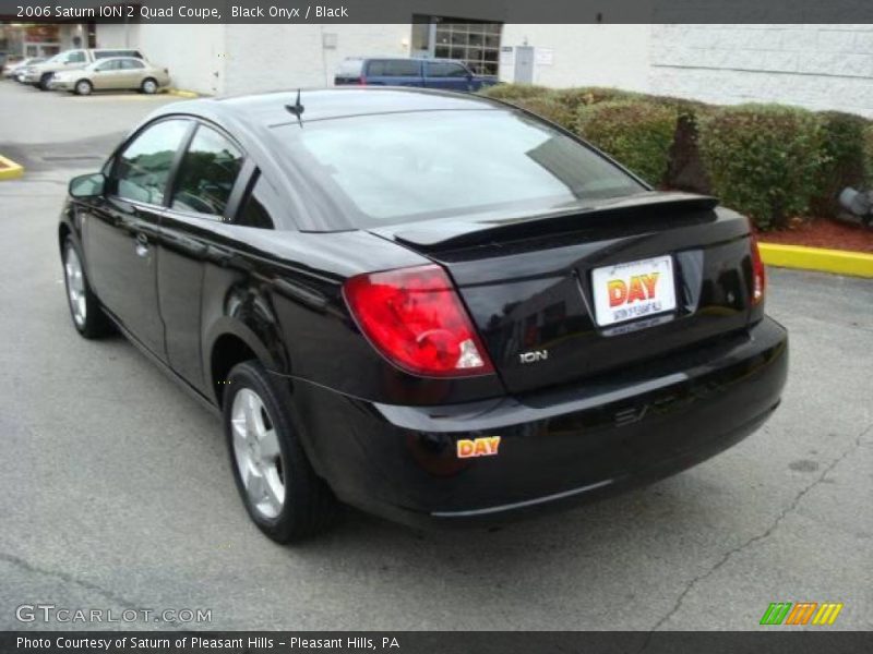Black Onyx / Black 2006 Saturn ION 2 Quad Coupe