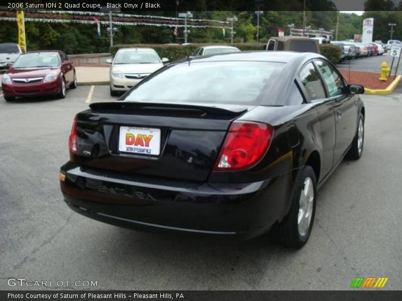 Black Onyx / Black 2006 Saturn ION 2 Quad Coupe