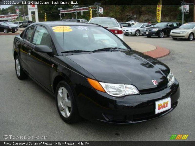Black Onyx / Black 2006 Saturn ION 2 Quad Coupe