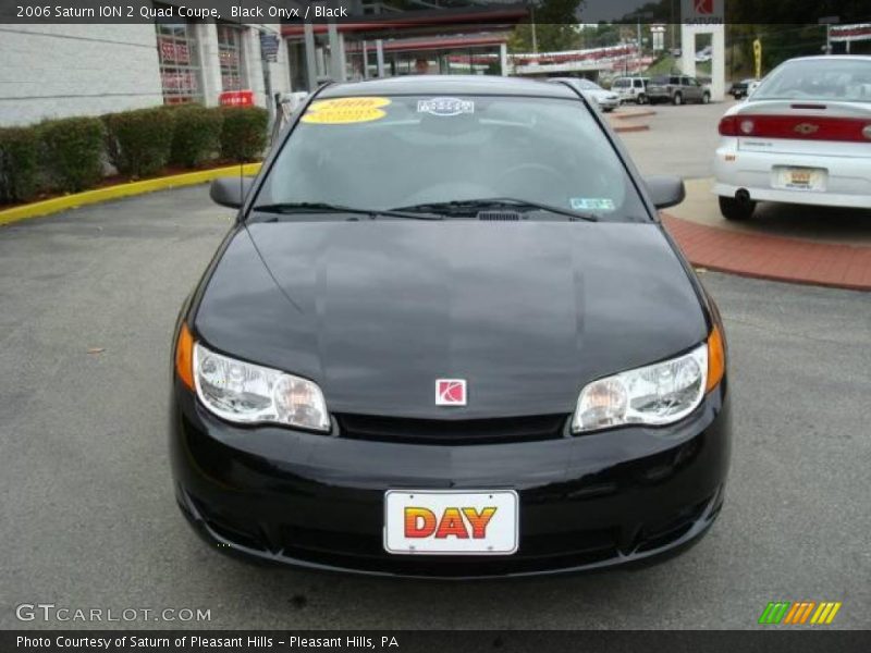 Black Onyx / Black 2006 Saturn ION 2 Quad Coupe