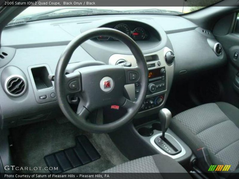 Black Onyx / Black 2006 Saturn ION 2 Quad Coupe